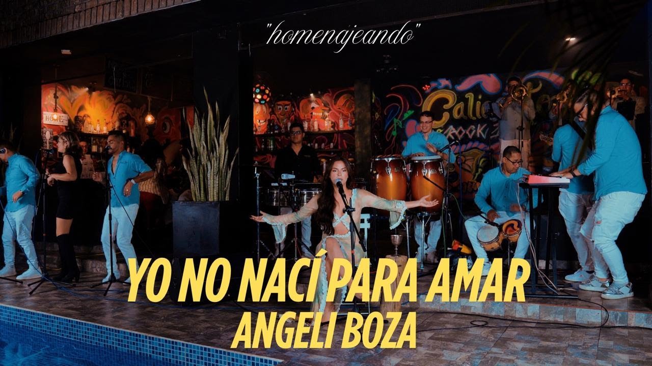 Angelí Boza - Yo no nací para amar (Live Session)