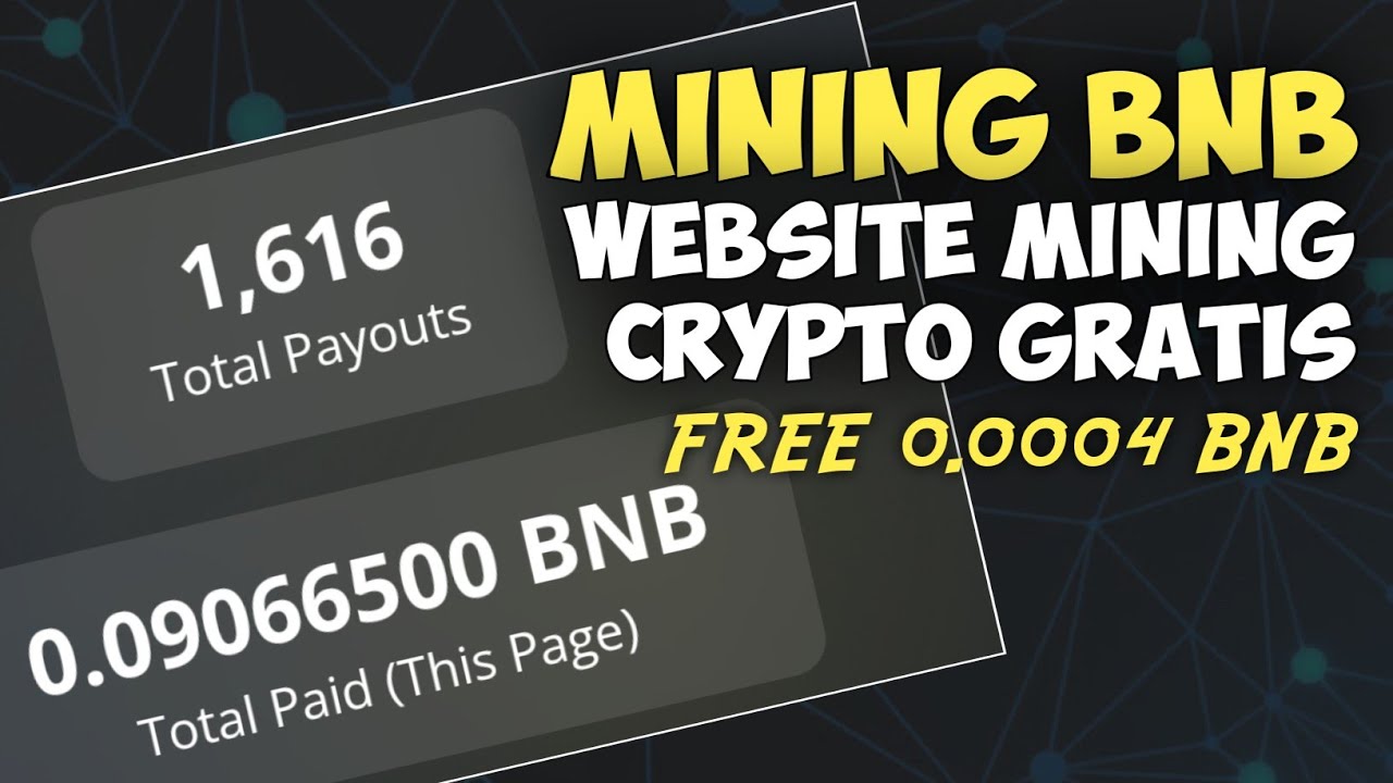 INI DIA !! WEB MINING CRYPTO TERBARU | MINING BNB GRATIS