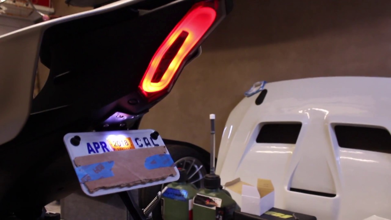 HOW TO: 2017 R6 Integrated Tail Light Install