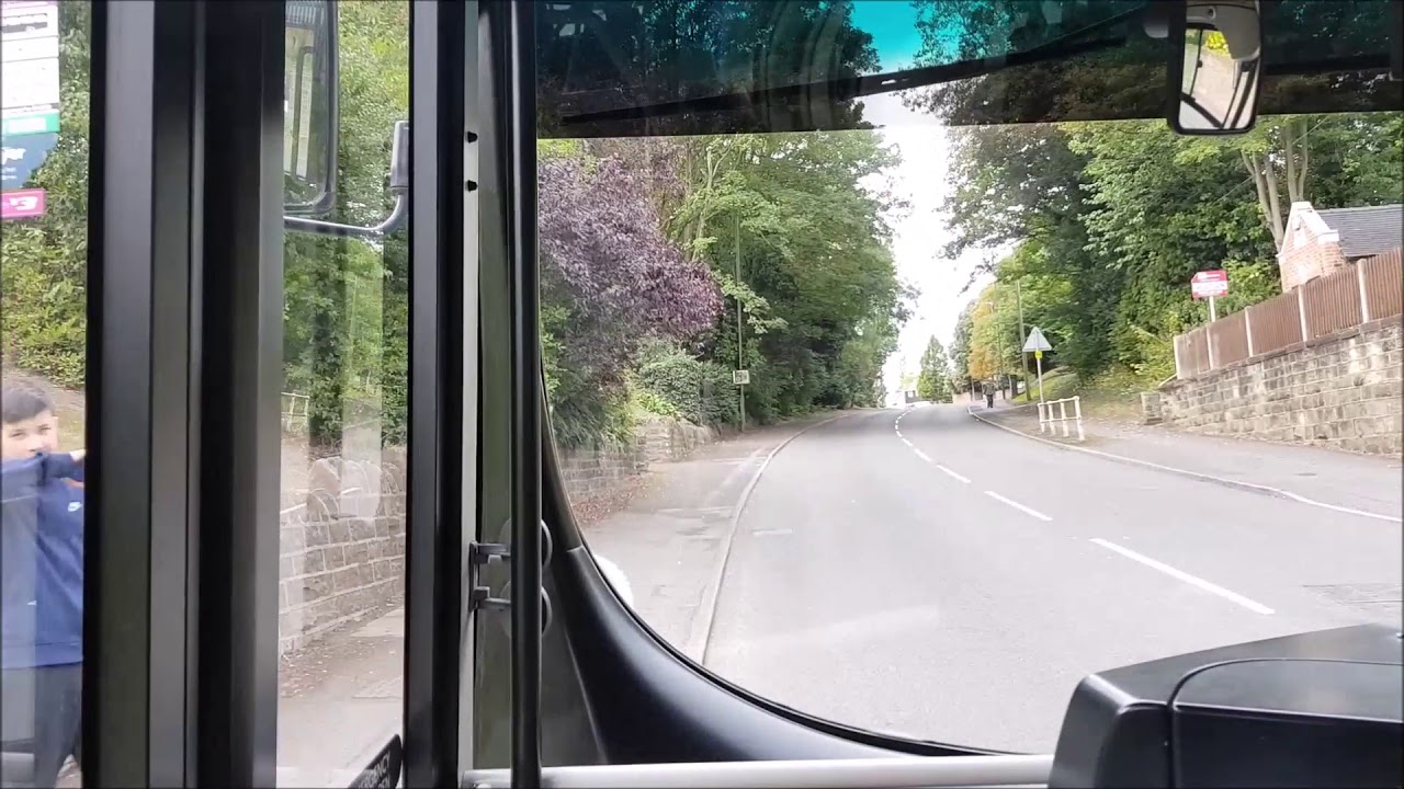Ilkeston Flyer Full Route Visual- Cotmanhay Farm to Derby via Ilkeston