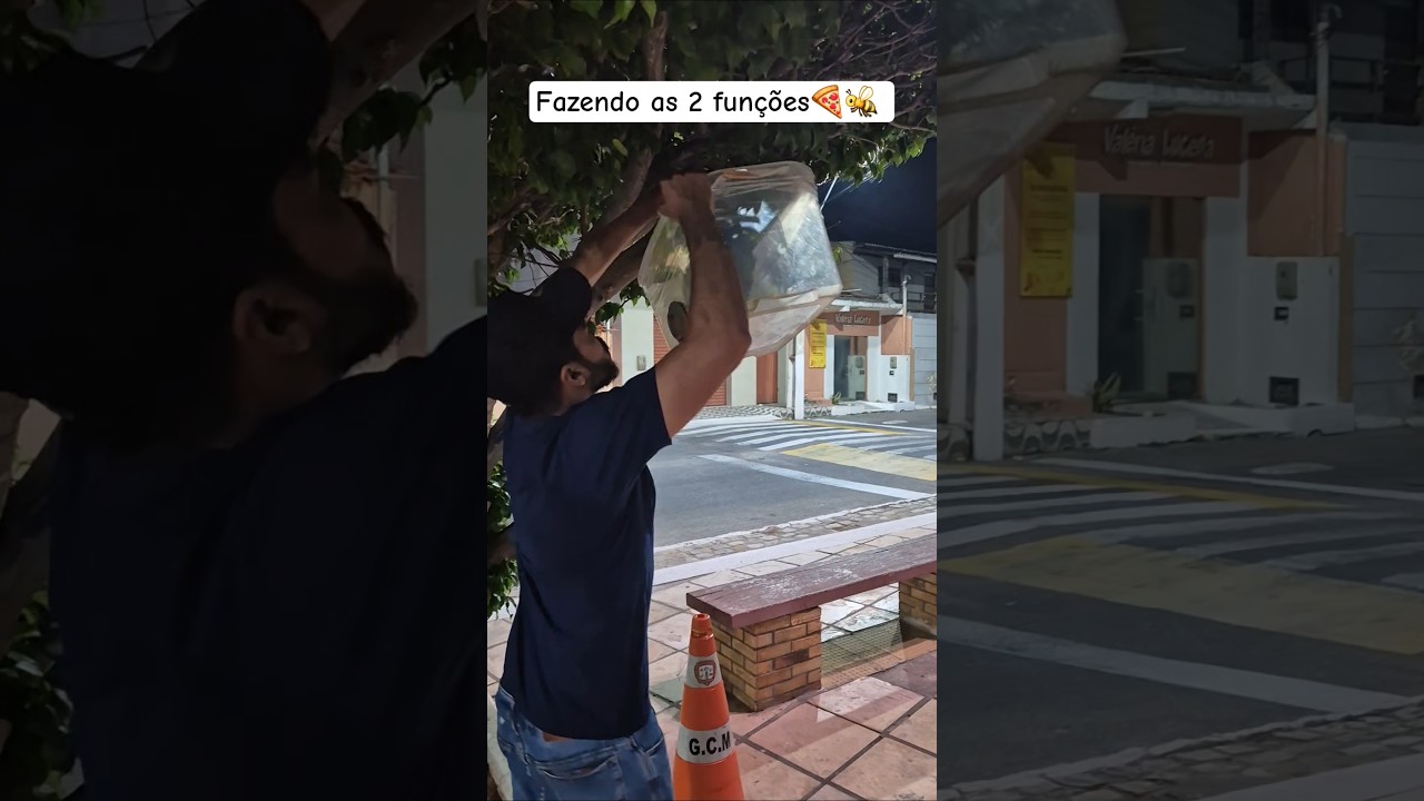 Fui comer uma pizza na praça e aproveitei para Resgatar as 