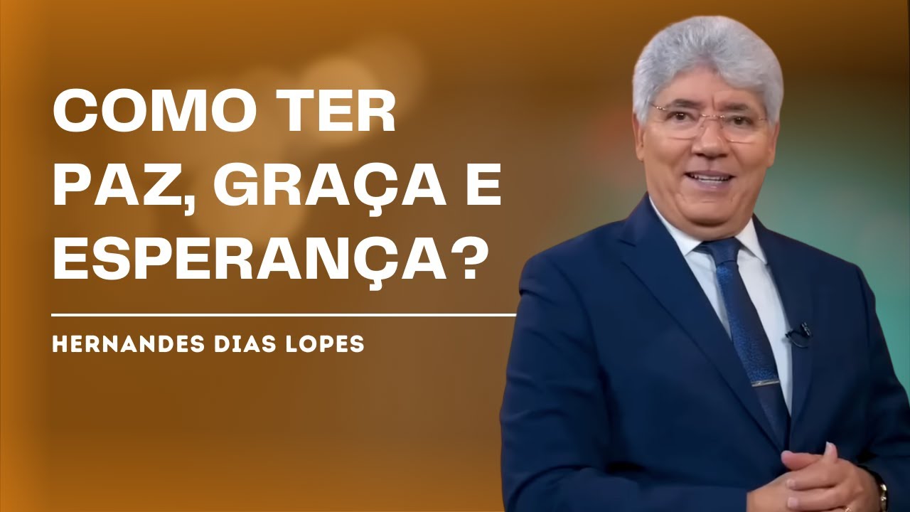 COMO TER PAZ COM DEUS E VIVER NA GRA&Ccedil;A? - HERNANDES DIAS LOPES