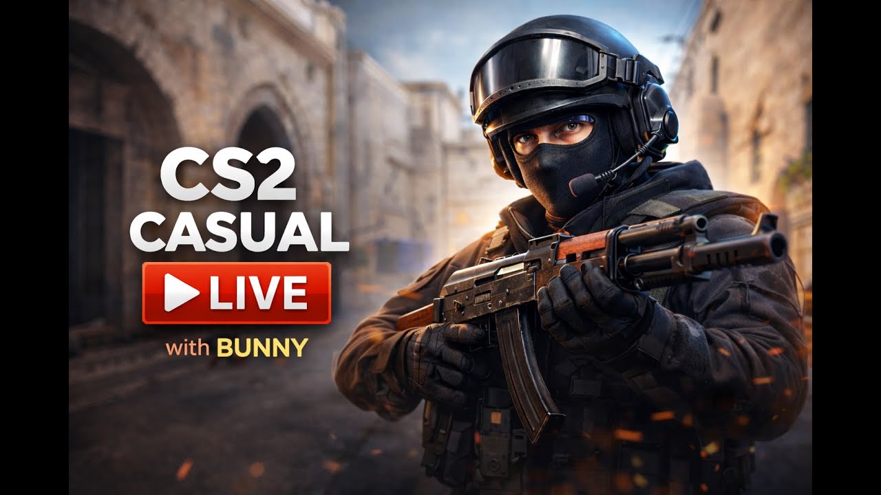 CS2 Casual LIVE 🔴 | Chill Gameplay | with BUNNY