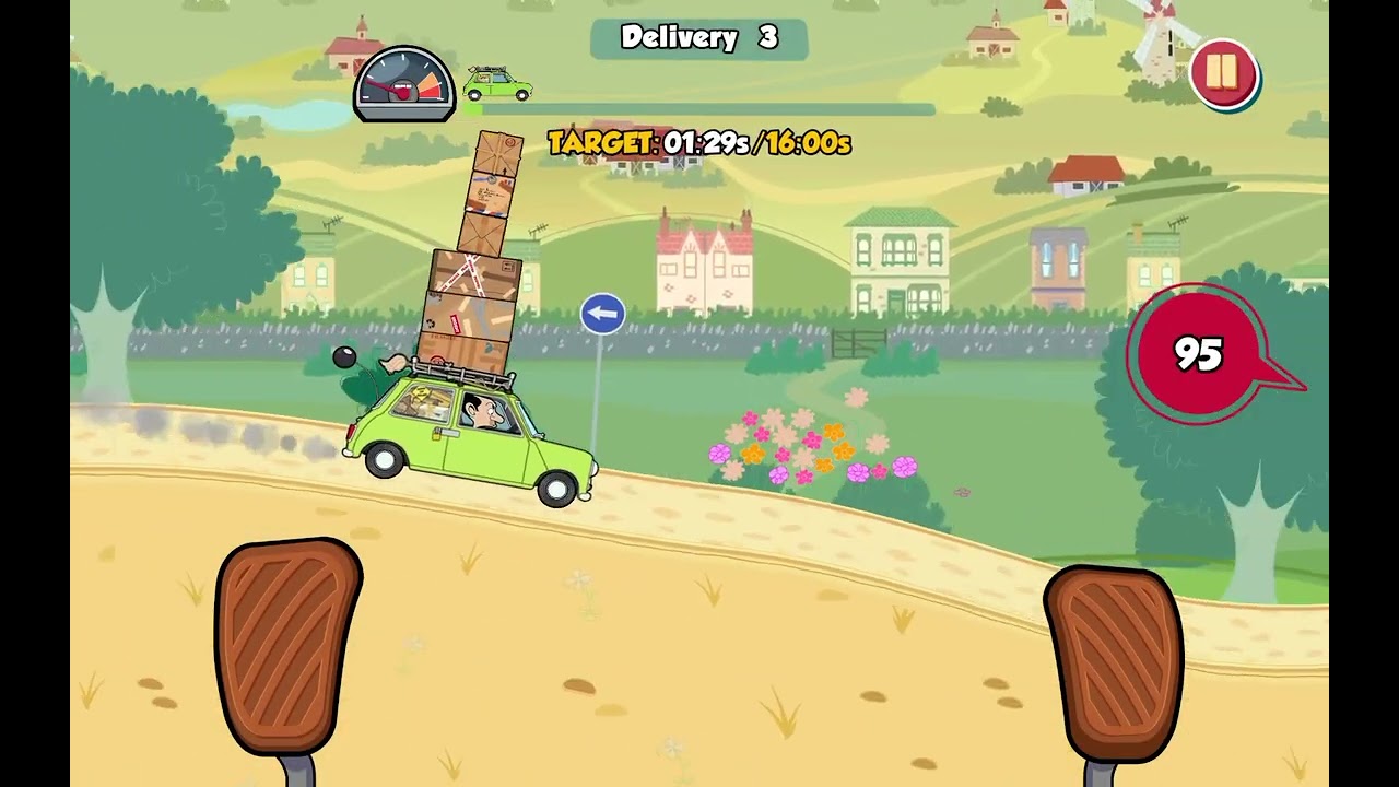 Mr bean ile kargoları sorunsuz teslim etmeye çalıştım 🫣 sonuncu kargo noldu?😯 #mrbean #roblox #gamer