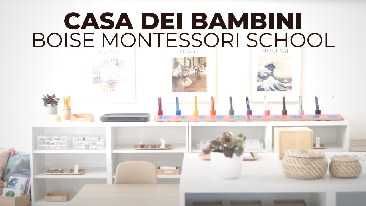 Montessori Casa dei Bambini: Boise Montessori Preschool Promo Film
