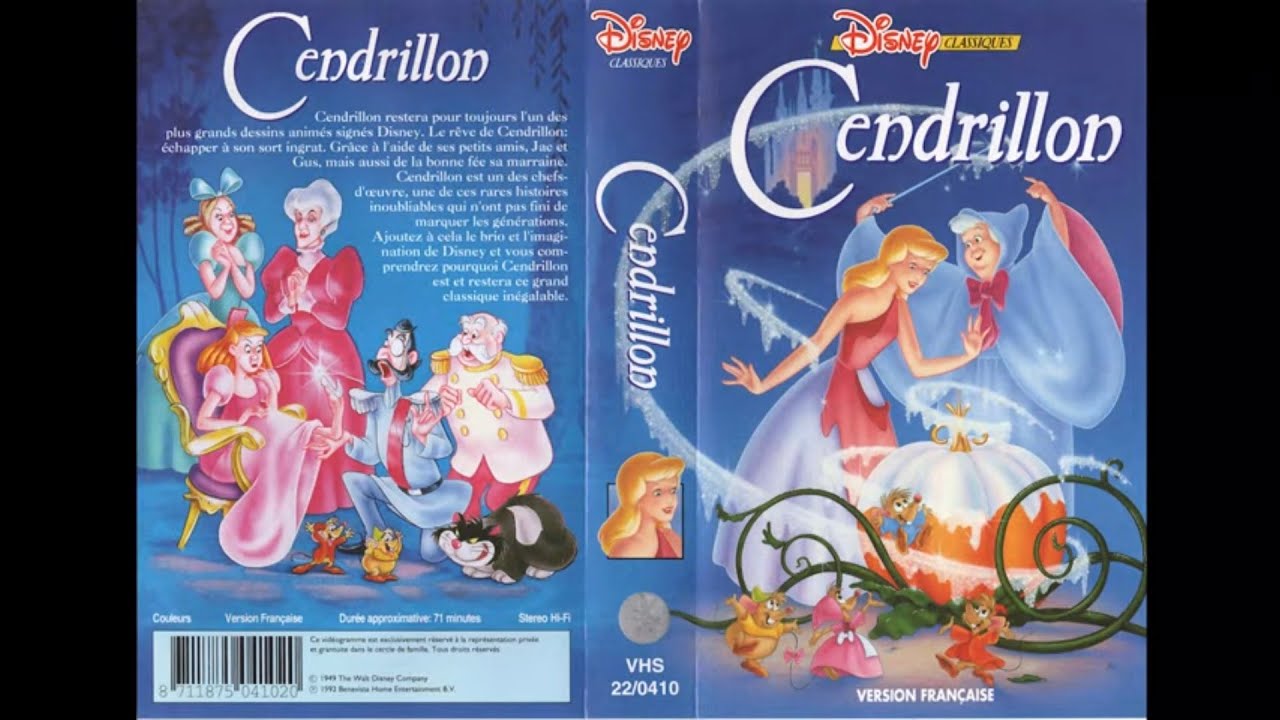 Walt Disney VHS, Bandes Annonce, 1992