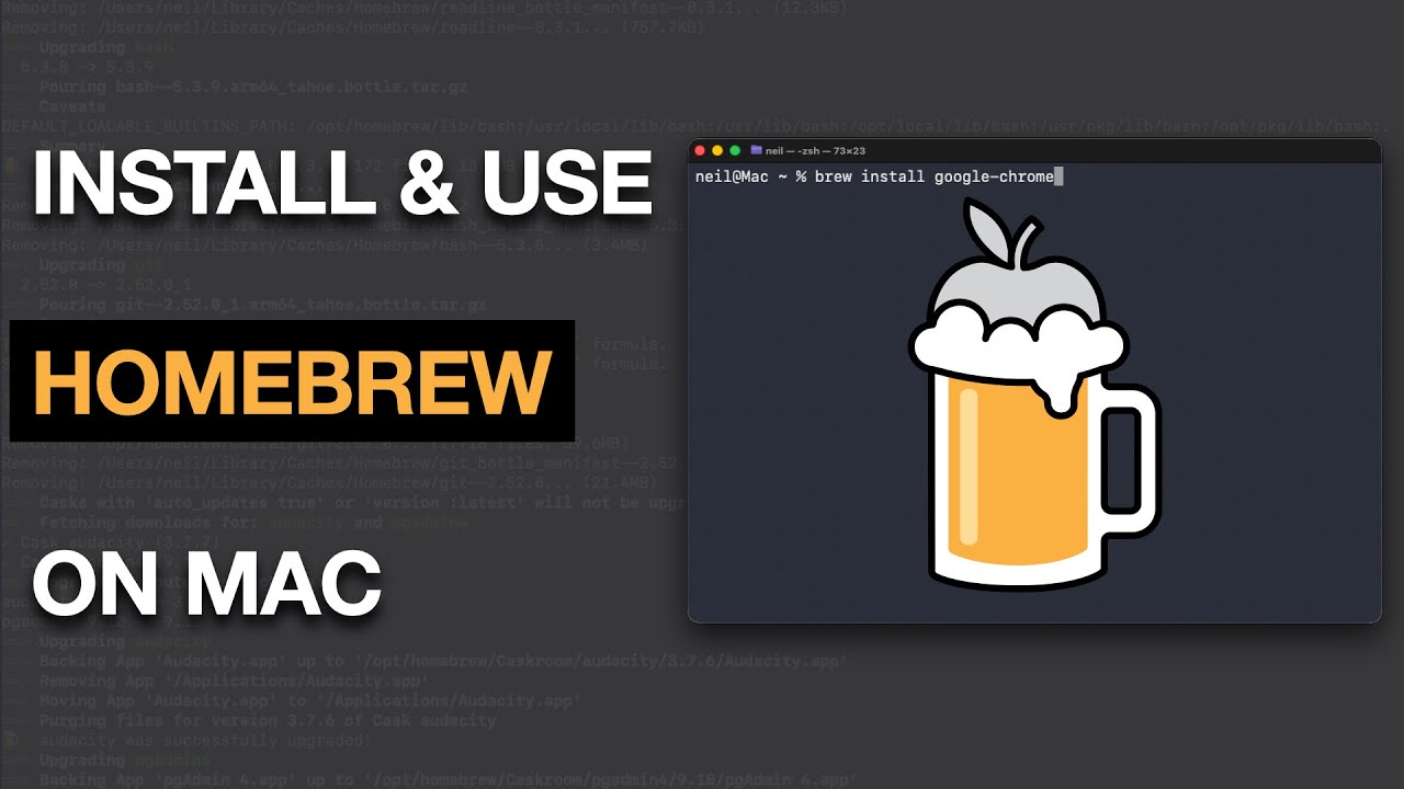 How To Install and Use Homebrew on a Mac