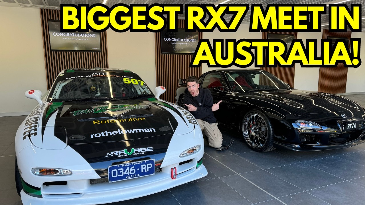The WORLD’S BIGGEST RX7 meet?!?! | 7's Day Melbourne 2024