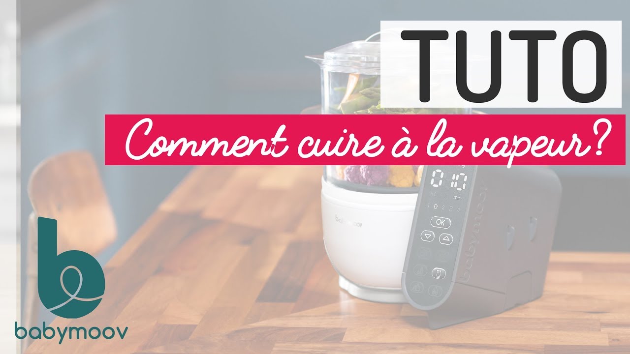 🎥 TUTO NUTRIBABY(+) : CUIRE A LA VAPEUR 💨 | Babymoov
