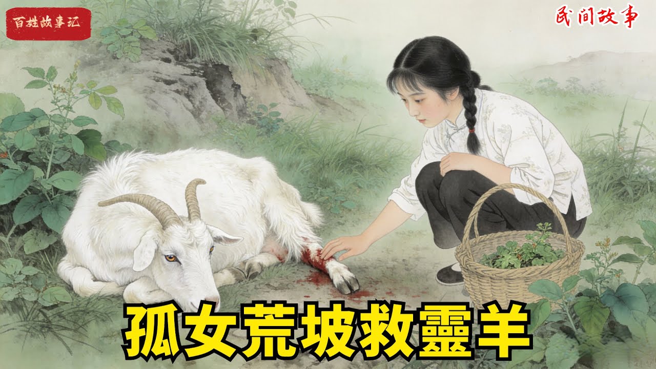 分家時孤女只得荒坡，卻在坡上撿到只受傷的母山羊。她細心照料，山羊竟產出醇厚羊奶，不出三年荒坡變牧場羊群成百。當初分家的族人悔青腸子！#故事頻道 #民間故事#有聲書 #睡前故事#中國文化#故事分享