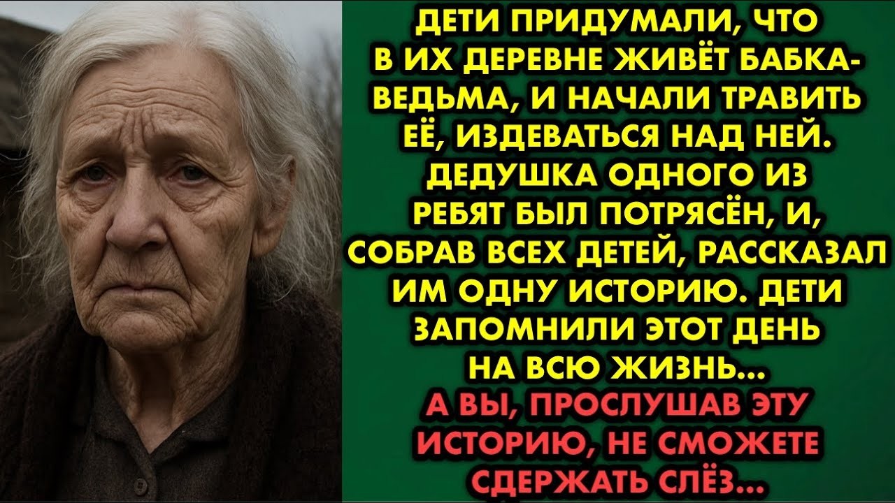 Дед узнал, что мы издеваемся над немой старушкой, и велел собрать всех моих друзей. В тот день мы