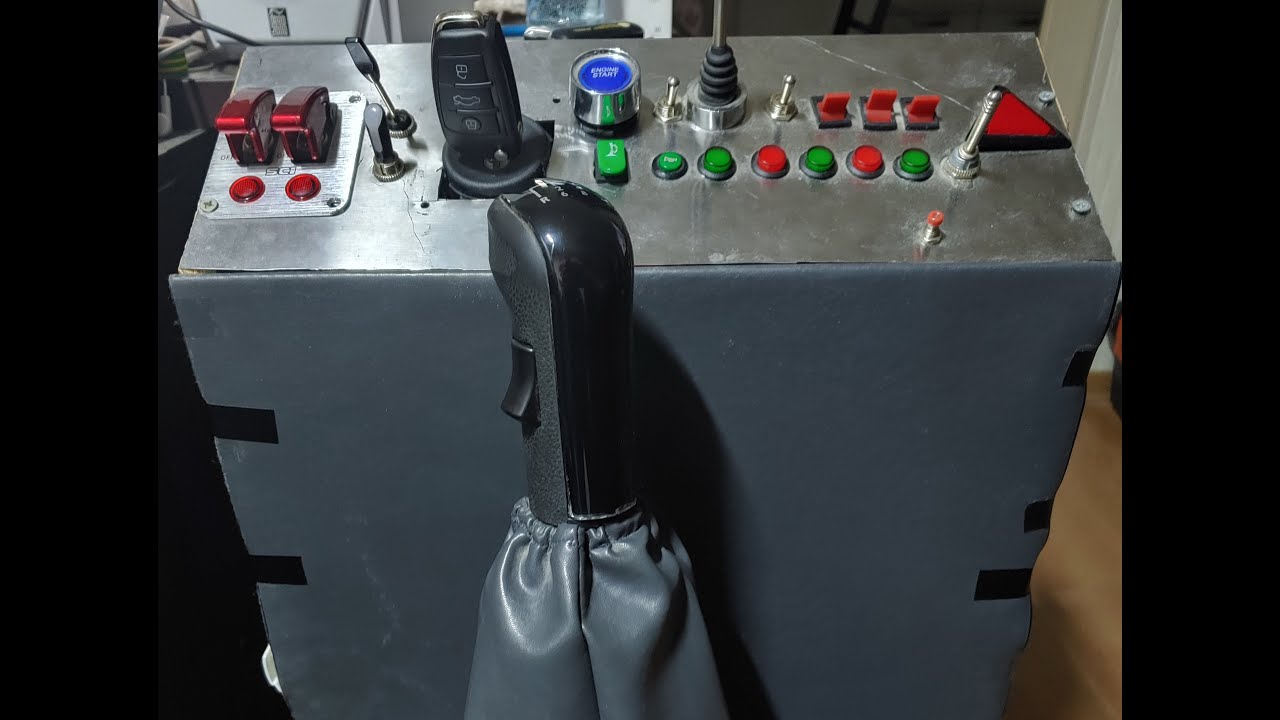 Сделал замок зажигания и восстанавливаю button box