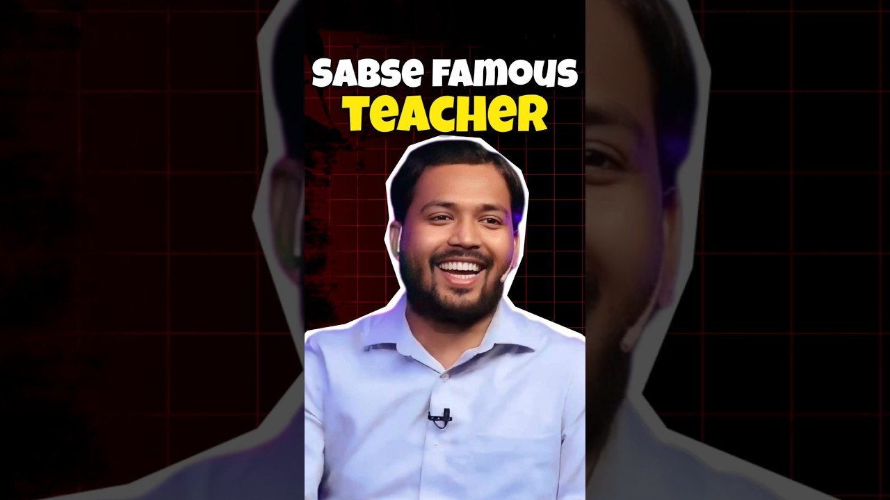 Top 10 Most Famous Teachers In India | Bharat ke 10 sabse prachalit teacher | #viral