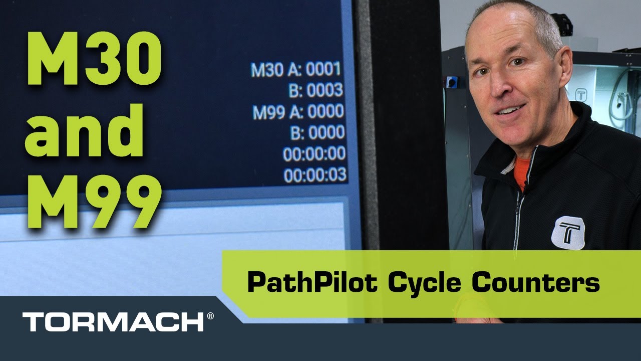 Tormach PathPilot Cycle Counters | M30 and M99