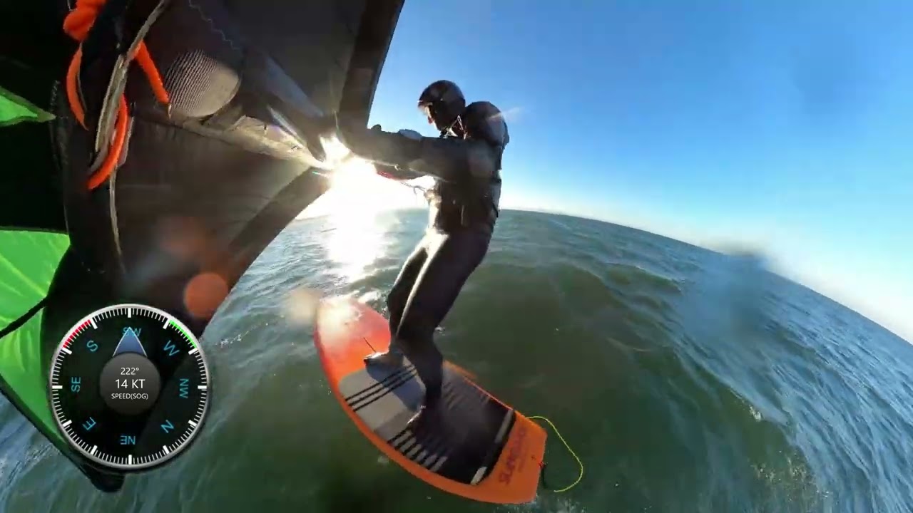 Winter Wingfoiling