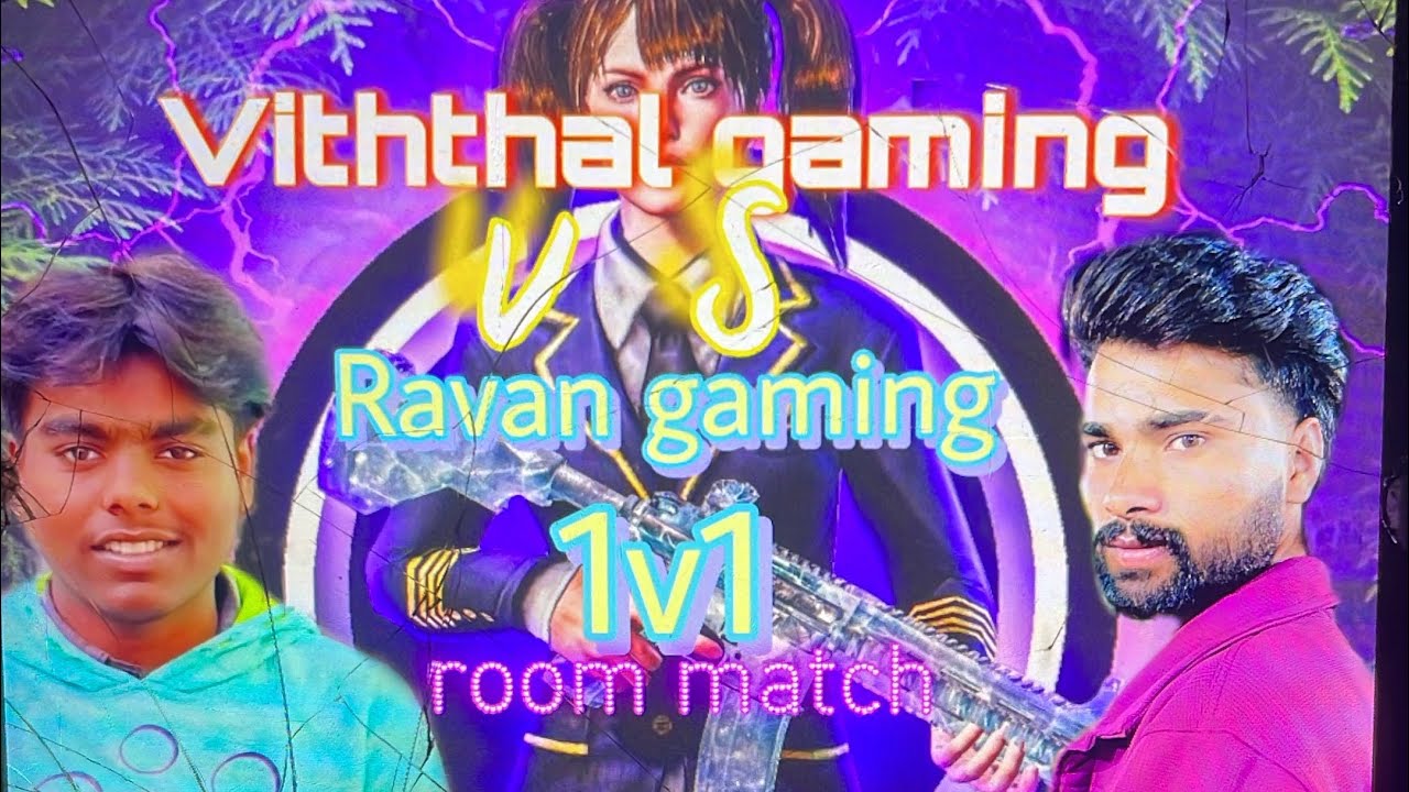 Viththal gaming 🥷🥷 vs ravan gaming 🥷🥷 1v1 room mach  #bgmi #viralvideo #bgmilive #pubgmobile 