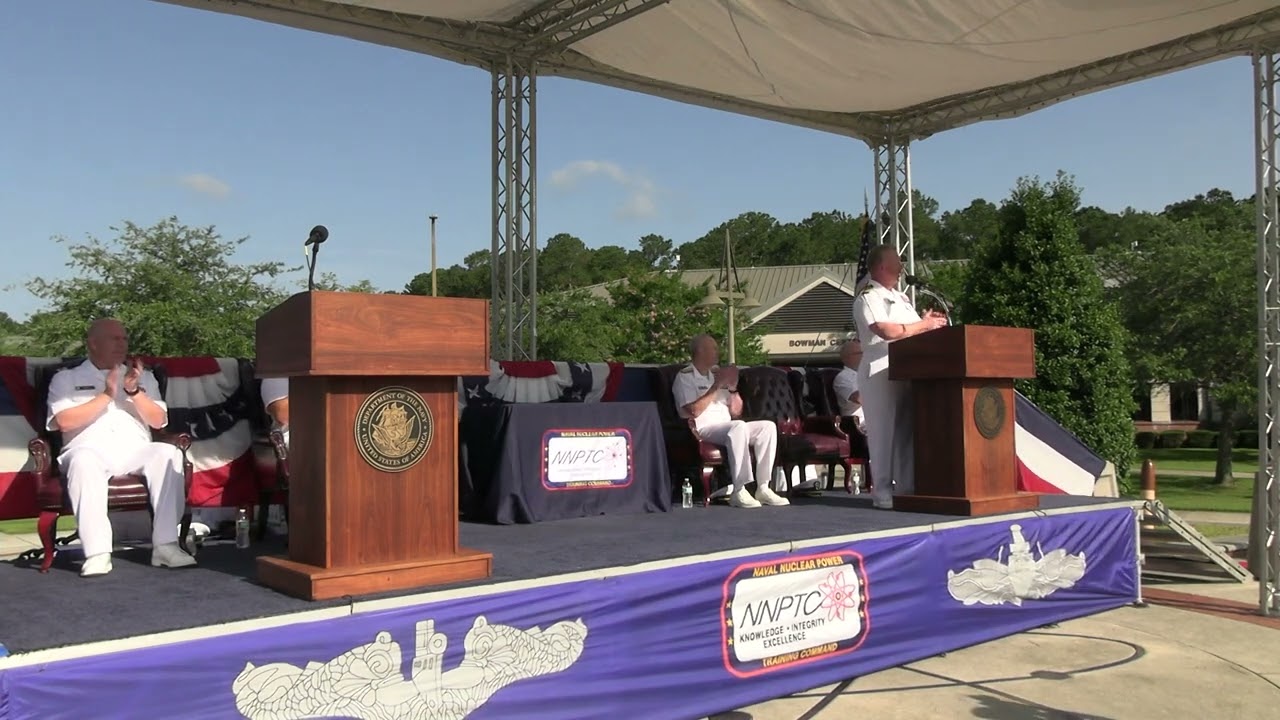 Nuclear Power School Class 2502 Graduation