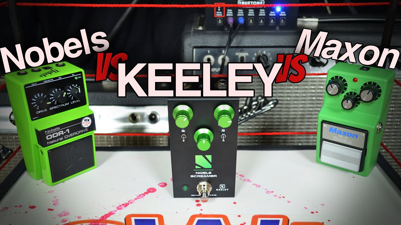 Keeley Electronics Noble Screamer vs Maxon vs Nobels | Live on SWL!