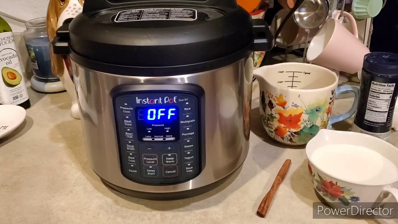 ARROZ CON LECHE EN LA INSTANT POT