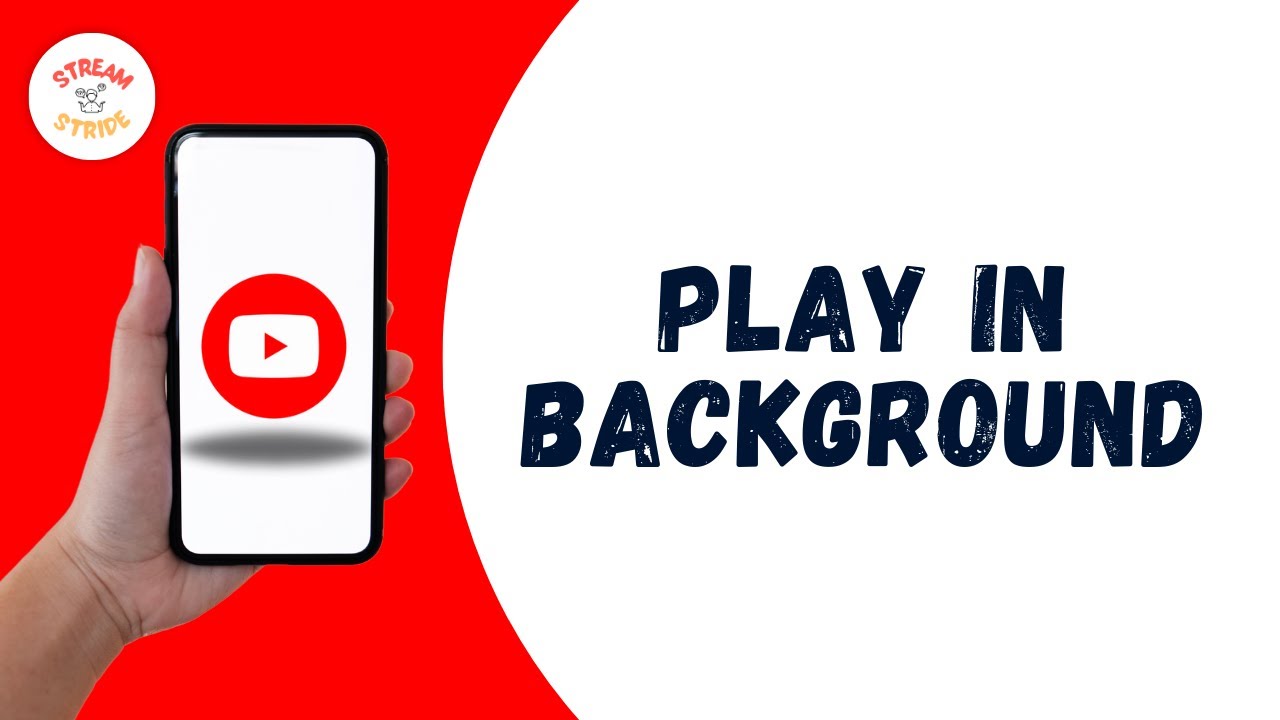 How to play youtube in background