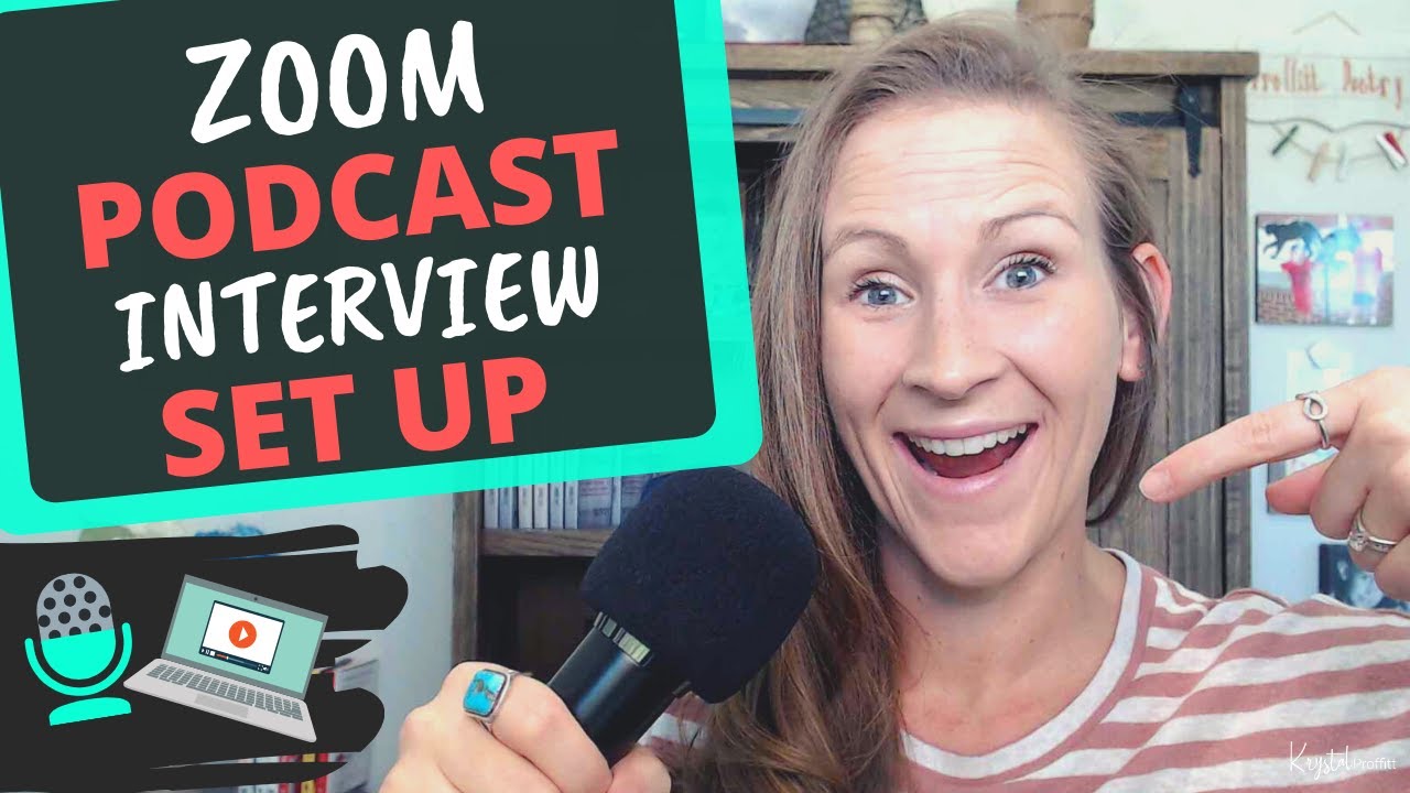 ZOOM Podcast Interview - How to Set Everything Up