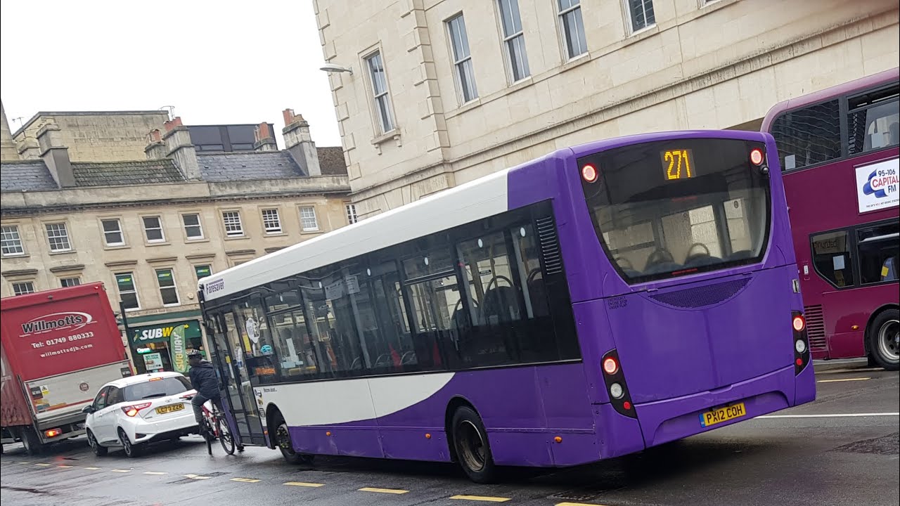 Alexander Dennis Enviro 200 ( 271 Melksham to Bath ) Faresaver//PX12 COH