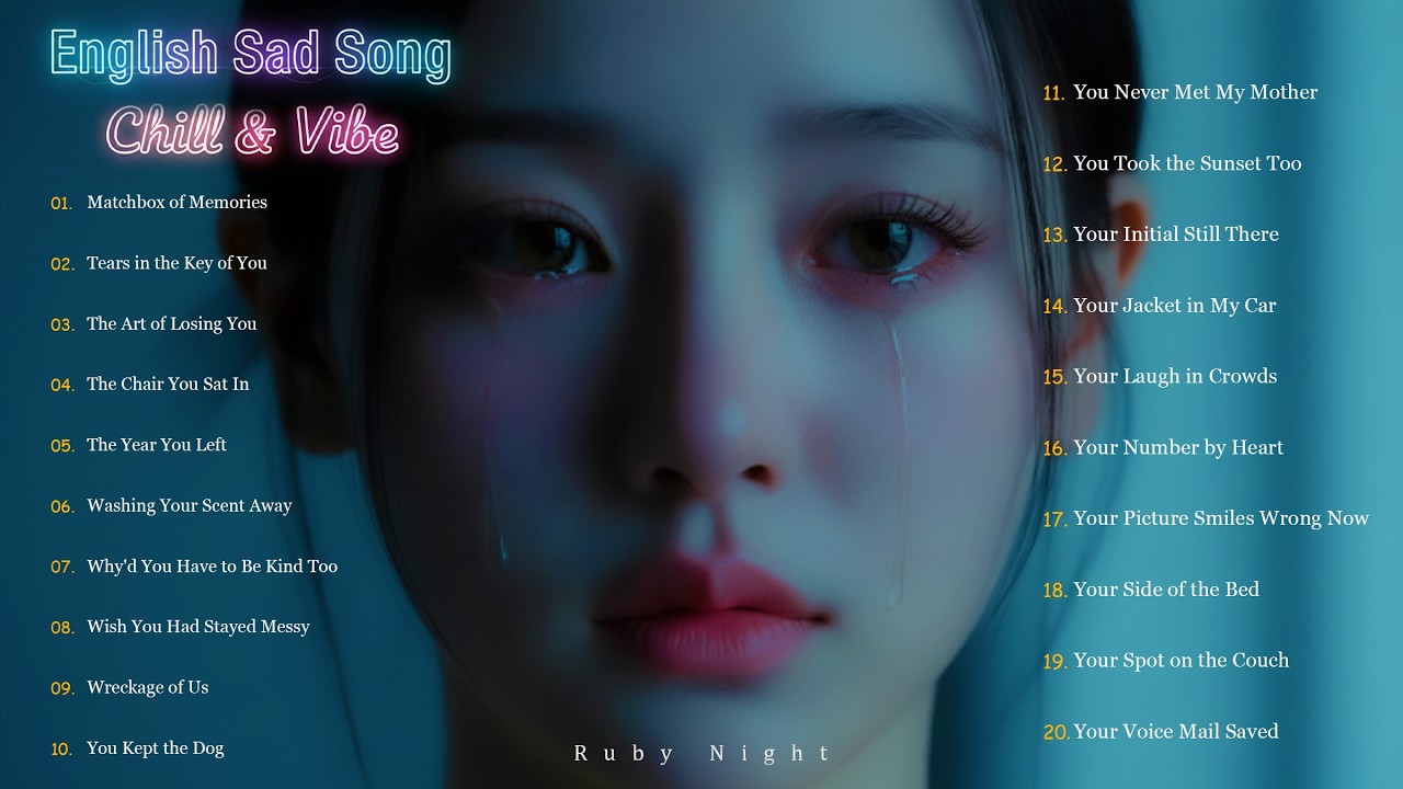 English Sad Songs That Make You Cry  [Ruby Night] |   That Make You Think About Life | Chill & Vibe