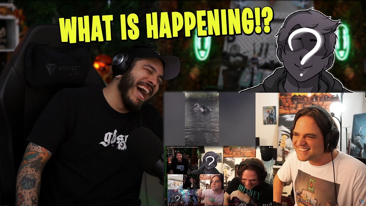 we react to ellis reacting to us reacting to him reacting to us reacting to his reaction to us..