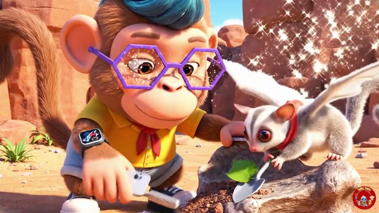 Arabic | اكتشاف جوني للديناصورات  | Johnny’s Dinosaur Discovery |