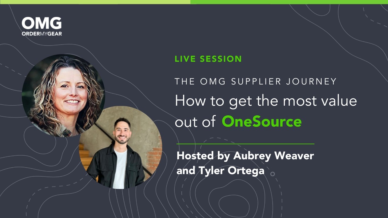 The OMG Supplier Journey: How to get the most value out of OneSource