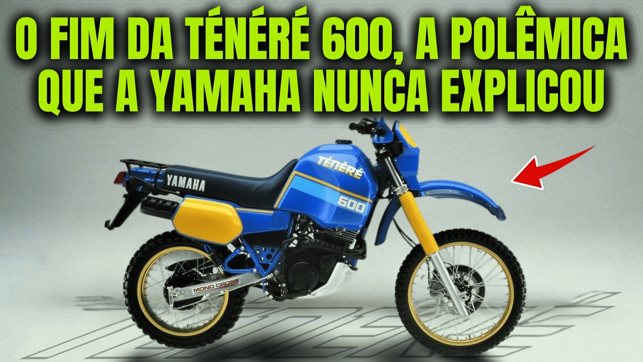 Por que a Yamaha XT 600 Ténéré saiu de linha mesmo sendo um sucesso