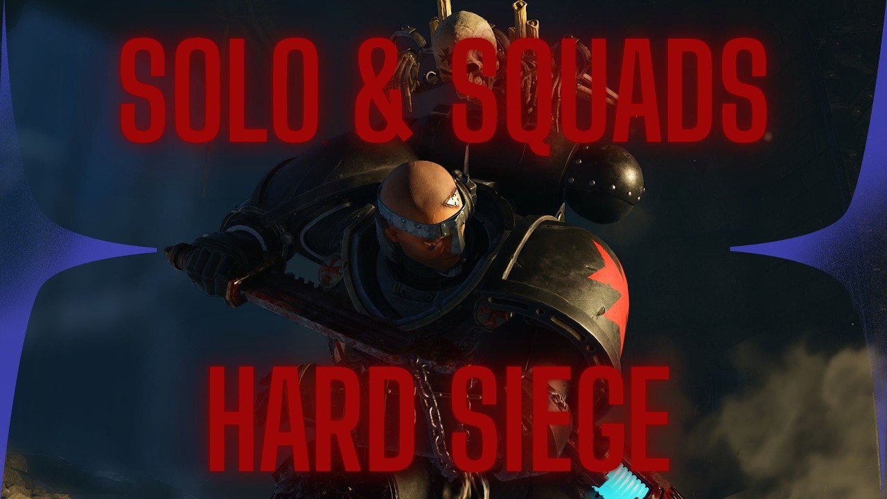 ✠ CYBER SOLACE ✠ - SPACE MARINE 2 - SIEGE WITH THE BOYZ - ACCEPT ANY CHALLANGE NO MATTER THE ODDS!