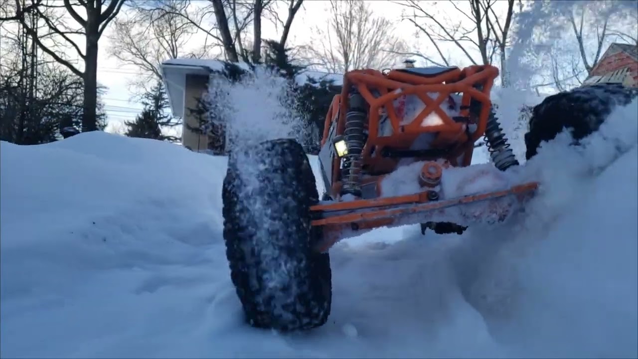 Trx-4m and the Ryft snow runs 