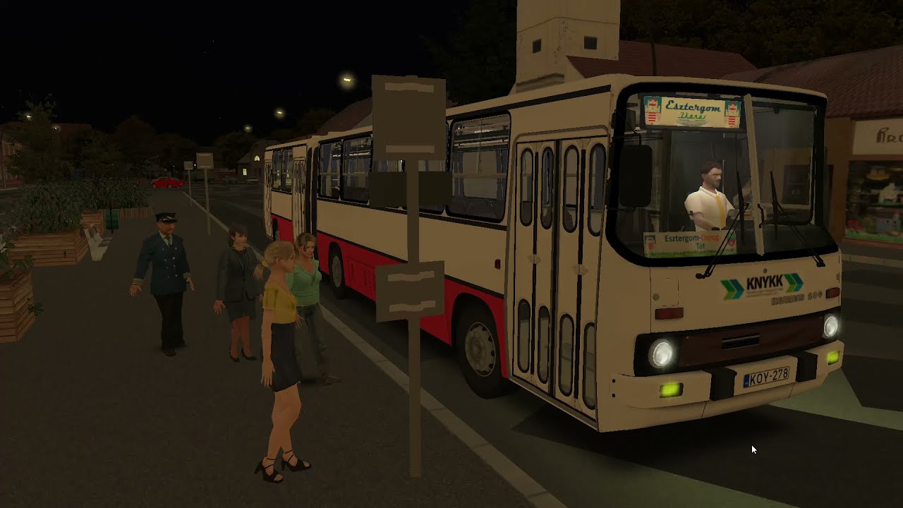 OMSI 2 Esztergom-Tát Ikarus 280.17-essel
