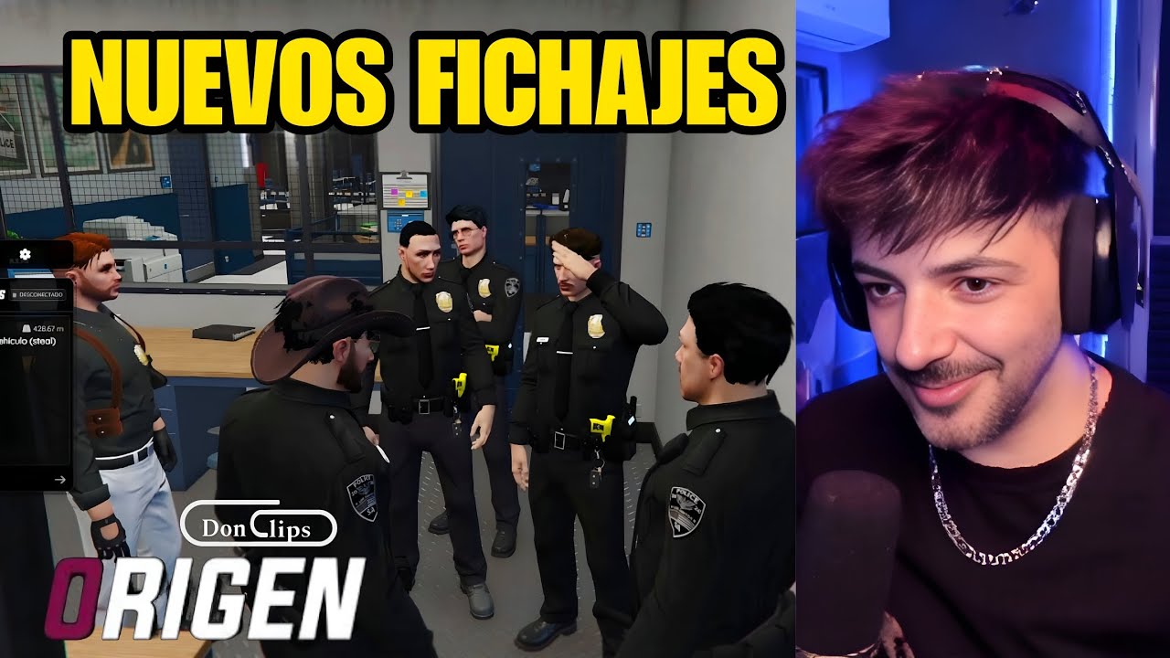CHUCK (NEXXUZ) NUEVOS FICHAJES en LA POLICIA, UN MARINERO?  ORIGEN RP 