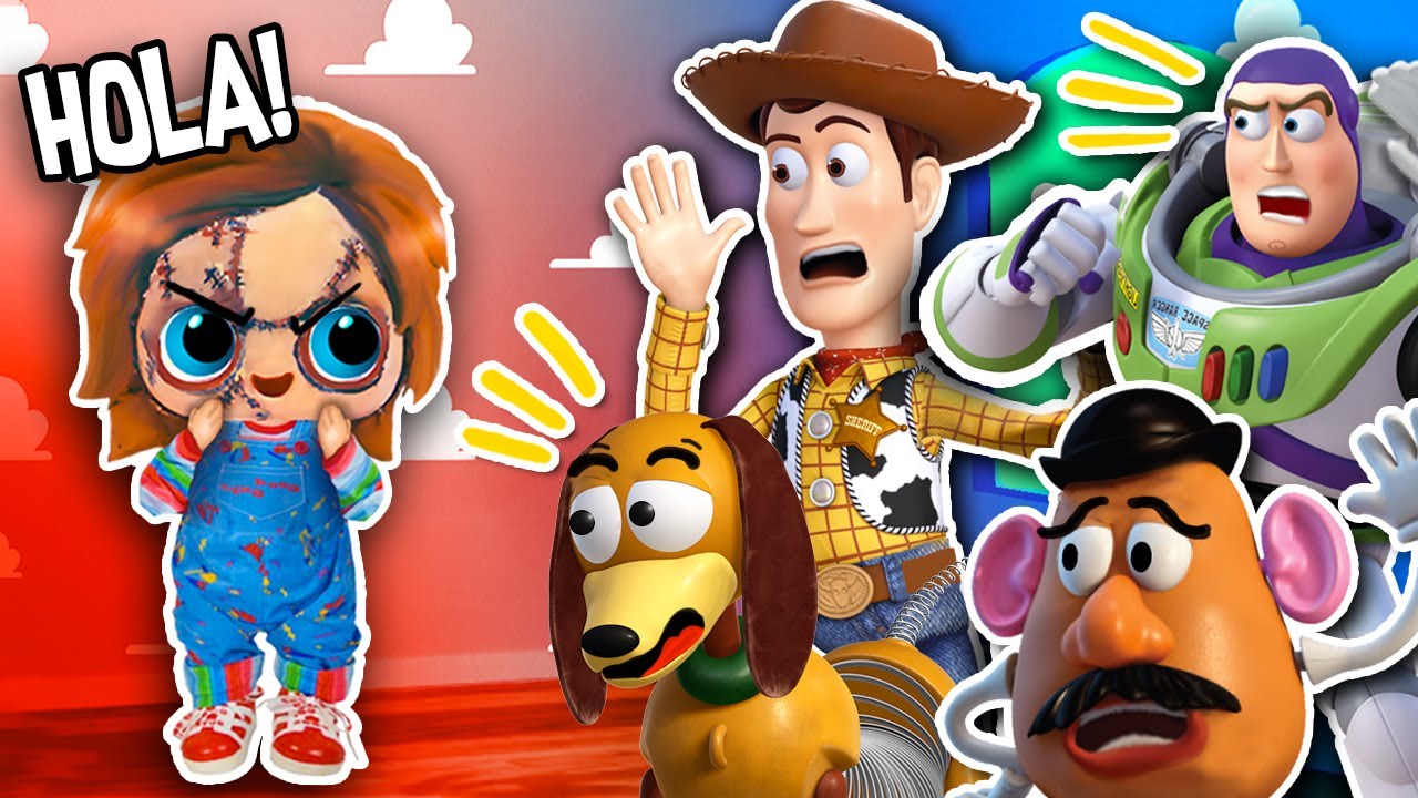 CHUCKY llega a TOY STORY 😱😂 con TODA su FAMILIA 😅 - Juguetes Fantásticos
