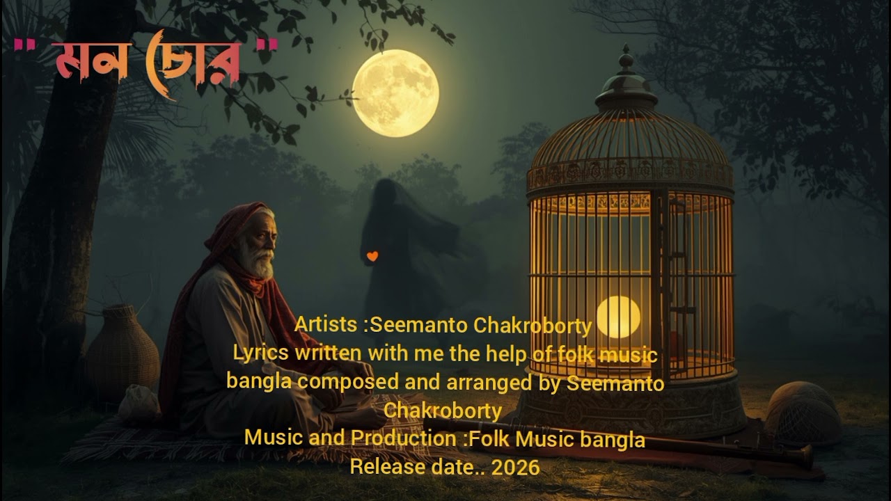 Mon chor bangali folk song.বাংলা মন চোর  গান ফোক বাংলা Released now 2026  