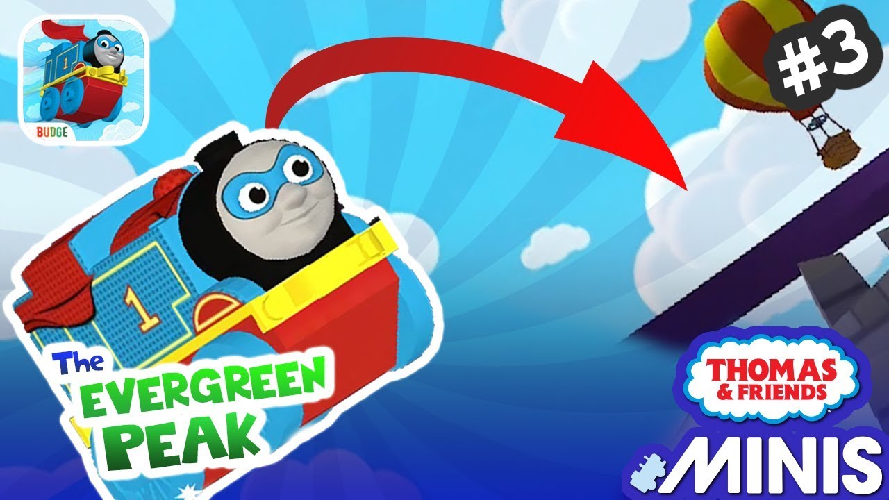 Thomas and Friends Minis #3 🍃 The EVERGREEN Peak ★ iOS / Android app (By Budge)