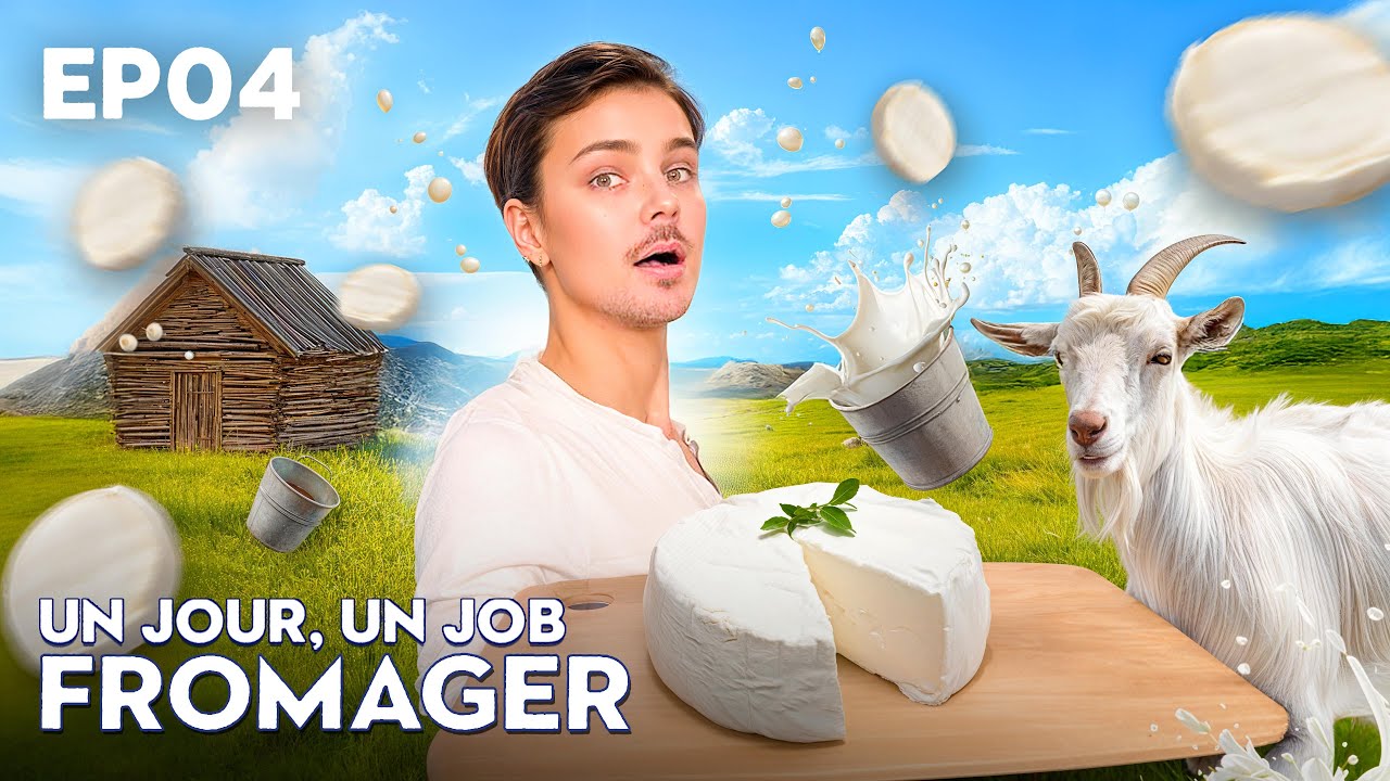 J'essaye le métier de FROMAGER pendant 24h 🐐
