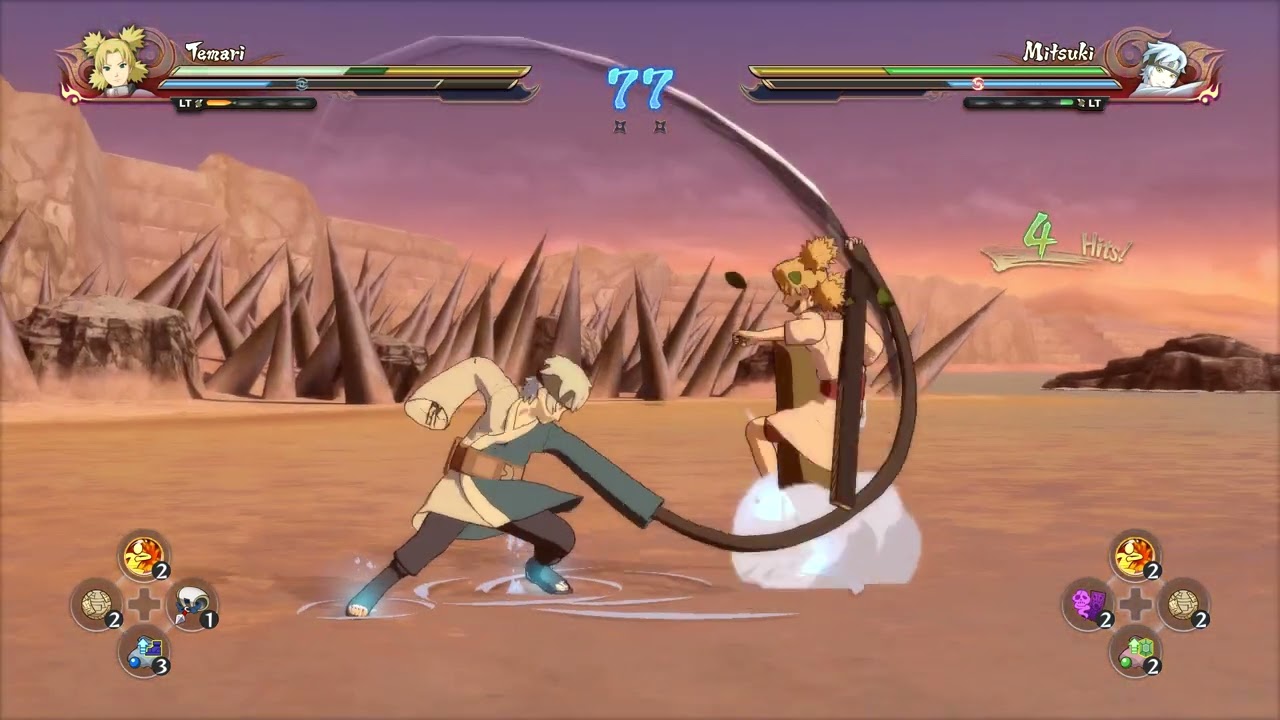Temari (Part 1) vs Mitsuki - Naruto Shippuden Ultimate Ninja Storm 4 Road to Boruto