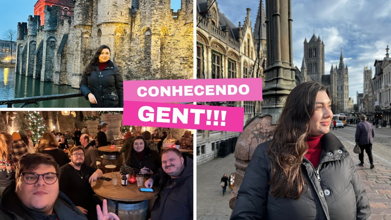 UM DIA EM GHENT - A CIDADE MEDIEVAL DA BÉLGICA