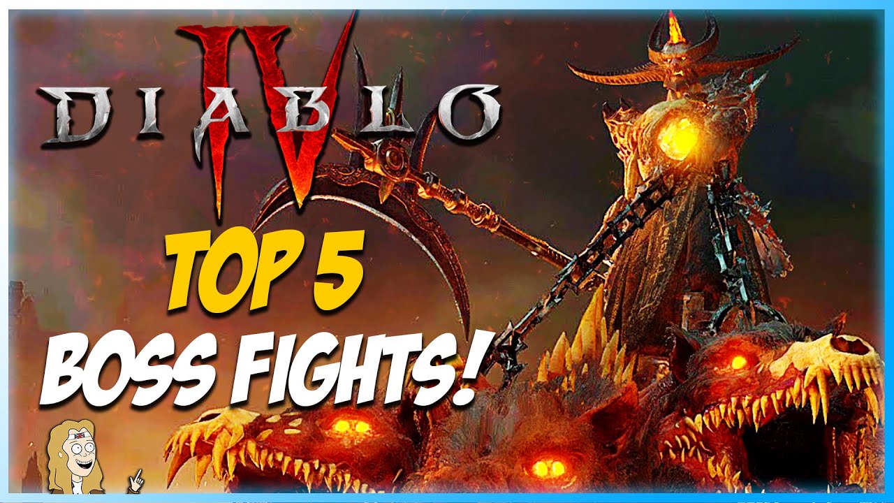 Top 5 BOSS FIGHTS In Diablo 4!
