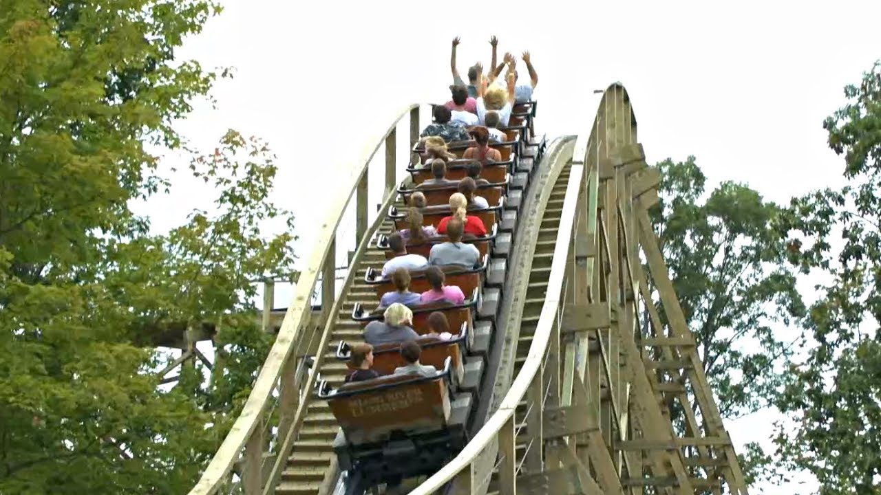 Mystic Timbers (including on-ride HD POV) - Kings Island