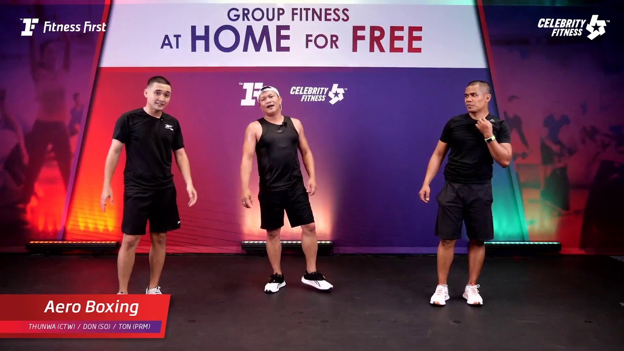 Group Fitness at Home :  Aero Boxing 13/1/2021