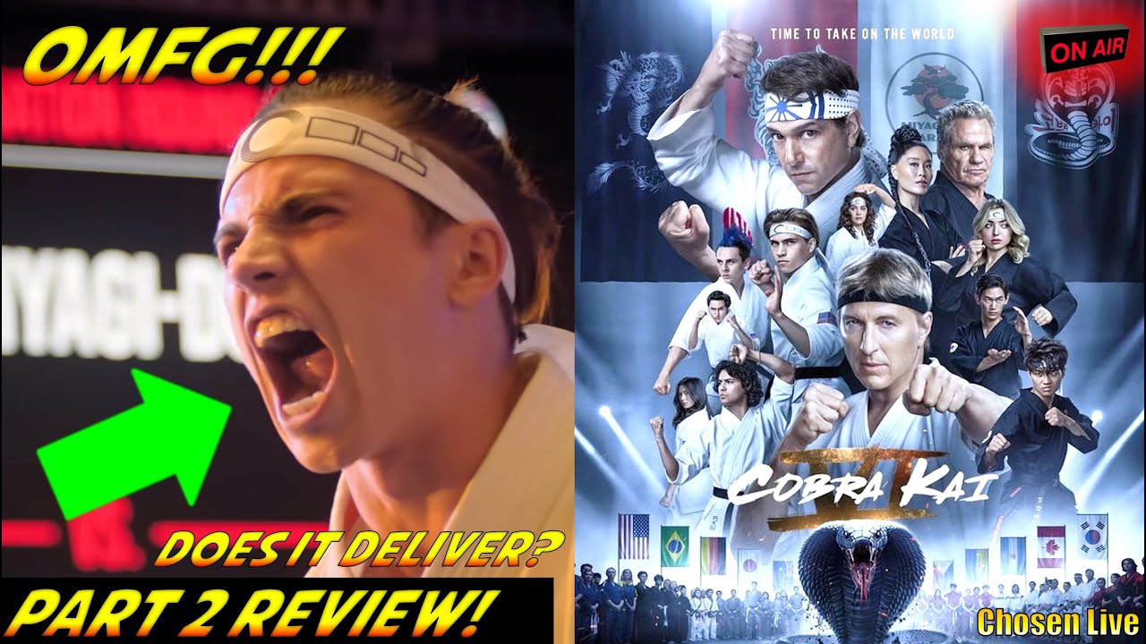 COBRA KAI SEASON 6 PART 2 REVIEW / OMFG