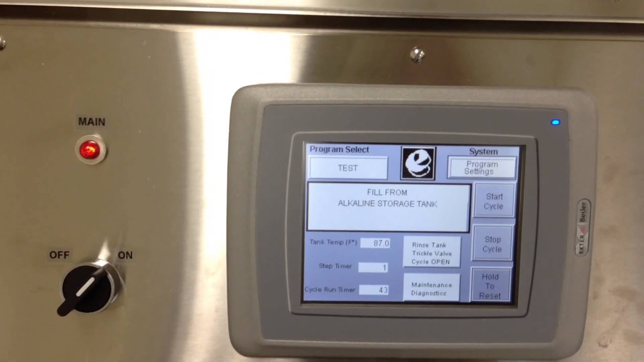 Automated Ultrasonic Medical Device Mold Cleaning System - Wash, Rinse, Dry