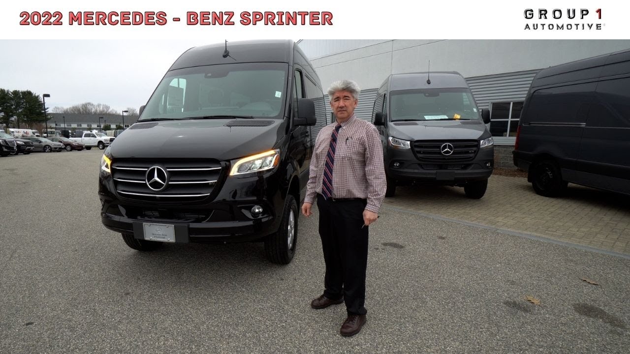 2022 Mercedes-Benz Sprinter 4X4 Passenger Van | Video tour with Tony F.