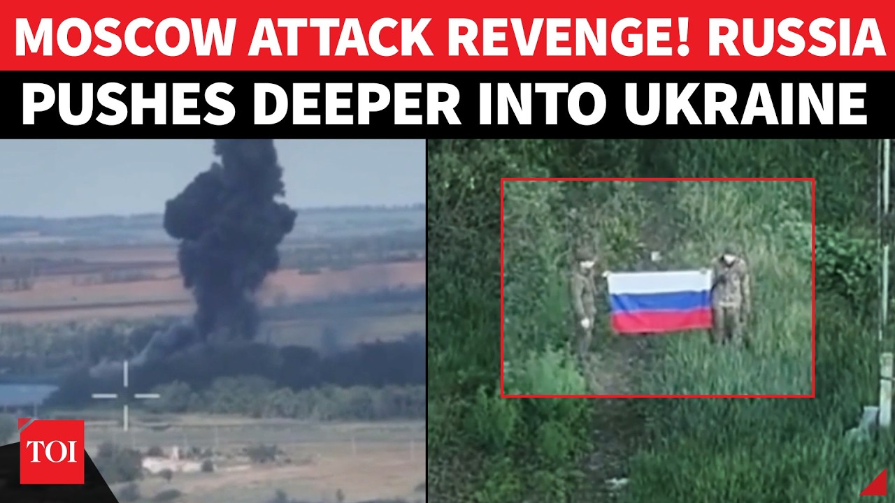 Putin Forces Hoist Russian Flag In Zelensky's Bastion; Major Gains After Konstantinovka Win | Watch