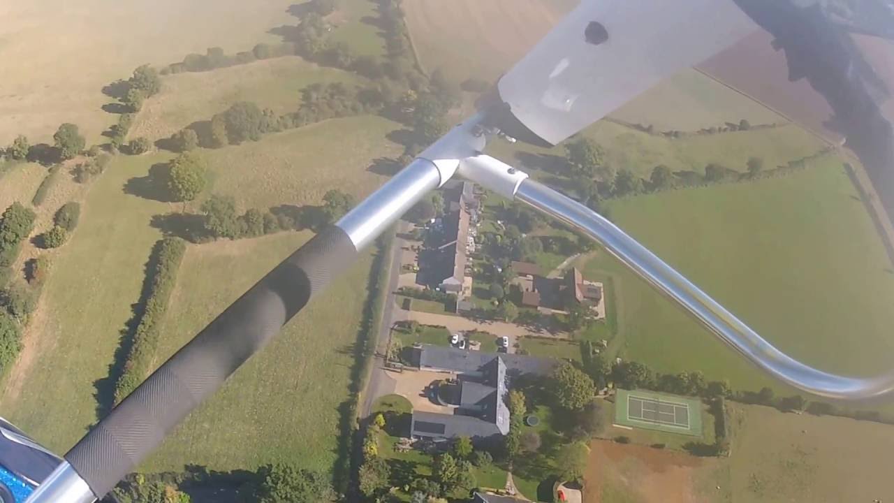 Microlight Flight Oct 2016 in Bedfordshire UK
