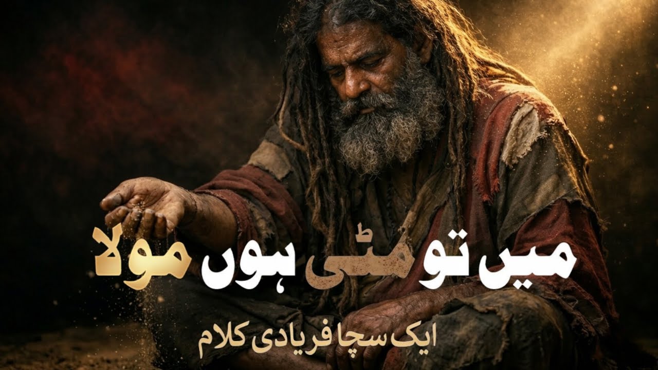 میں تو مٹی ہوں مولا | Heart Touching Sufi Kalam | Sacha Faryadi Kalam 2026 | Emotional Urdu kalam